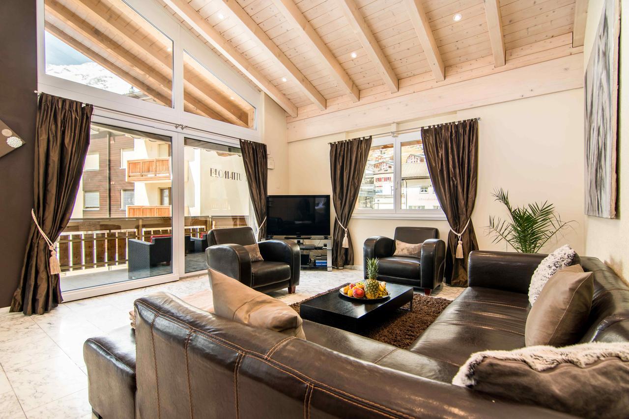 Chalet Sunshine Saas-Fee Exterior foto