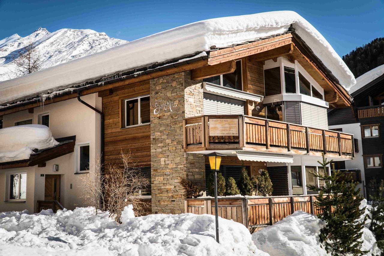 Chalet Sunshine Saas-Fee Exterior foto